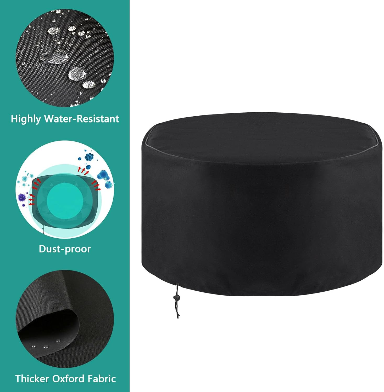 Carry Bag and Cover for Outland Firebowl 893 Deluxe Outdoor Portable Propane Gas Fire Pit, Fit for Outland Firebowl 823 870, 19 Inch Dia, Water-Resistant image number 4