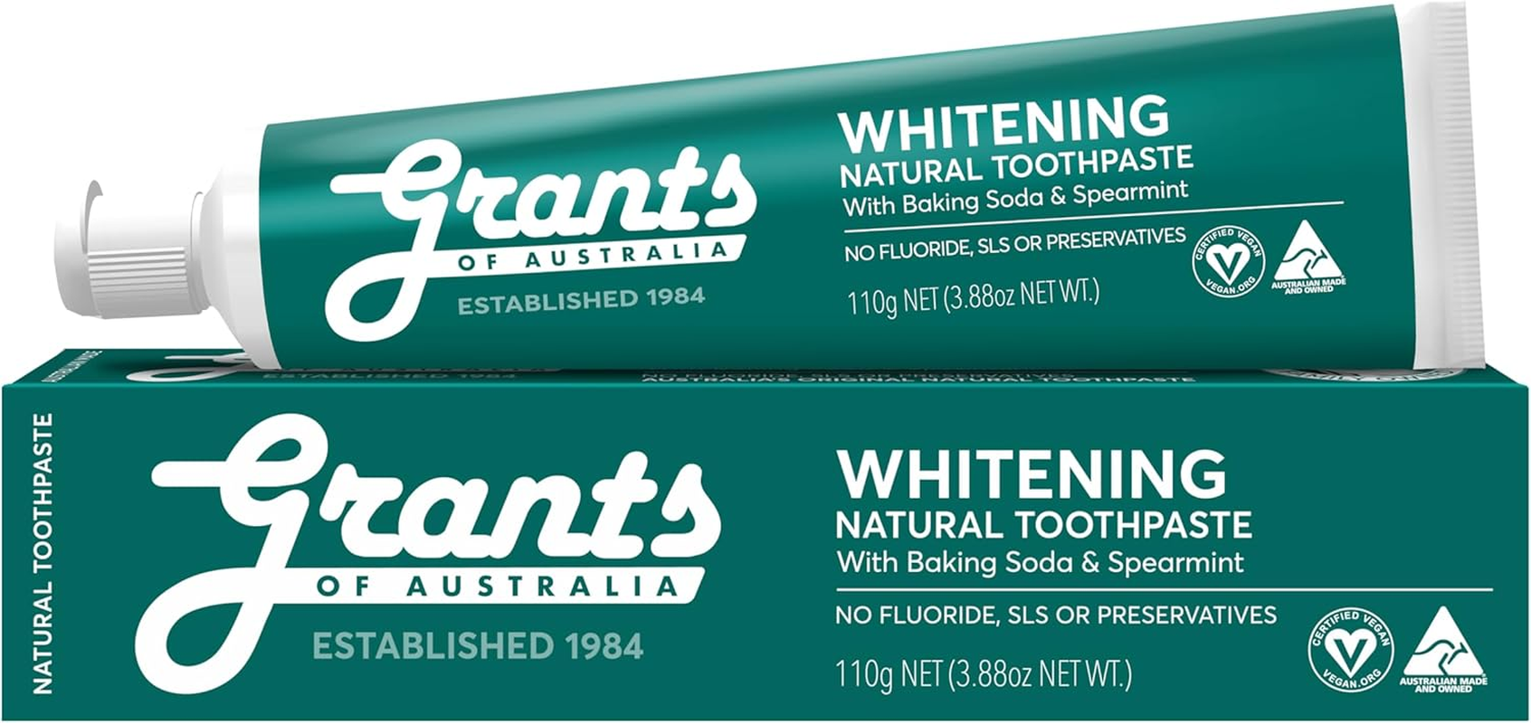 Grants Whitening Toothpaste &ndash; Spearmint 110G image number 4