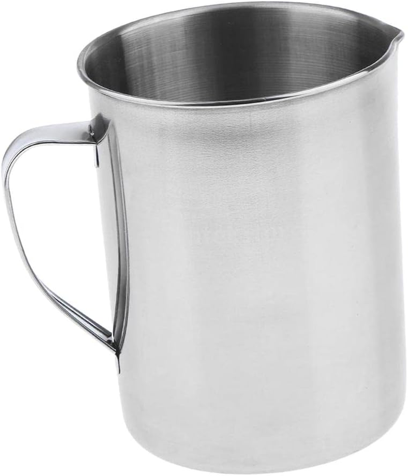 Segolike Stainless Steel 2L Laboratory Kitchen Graduated Measuring Cup with Handle image number 6