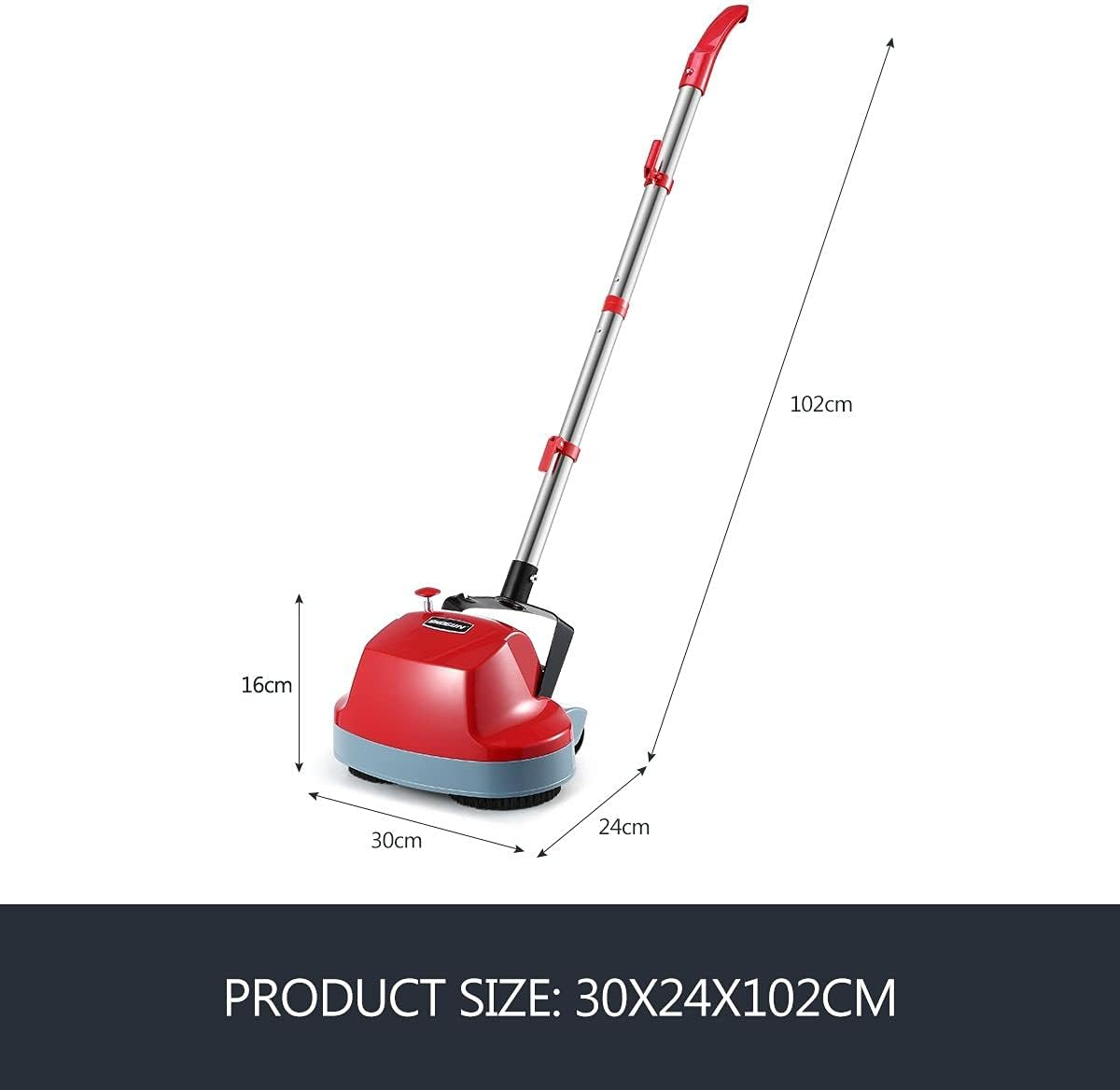 AUSWAY 5In1 Electric Floor Polisher Timber Tile Cleaning Wax Scrubber Buffer Cleaner for Tiled Hardwood Stone Concrete Flooring image number 4