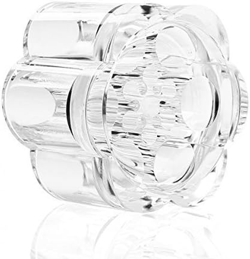 Onwon 12 Spaces Clear Transparent Acrylic Flower Style Cosmetic and Makeup Brush Holder Stand/Organizer, 5.6 Ounce image number 4