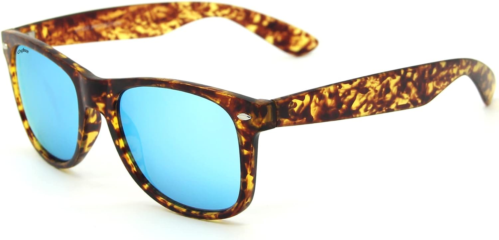 Craftman Classic Rectangle Polarized Sunglasses for Women and Men for Hiking Traveling and Gift image number 1