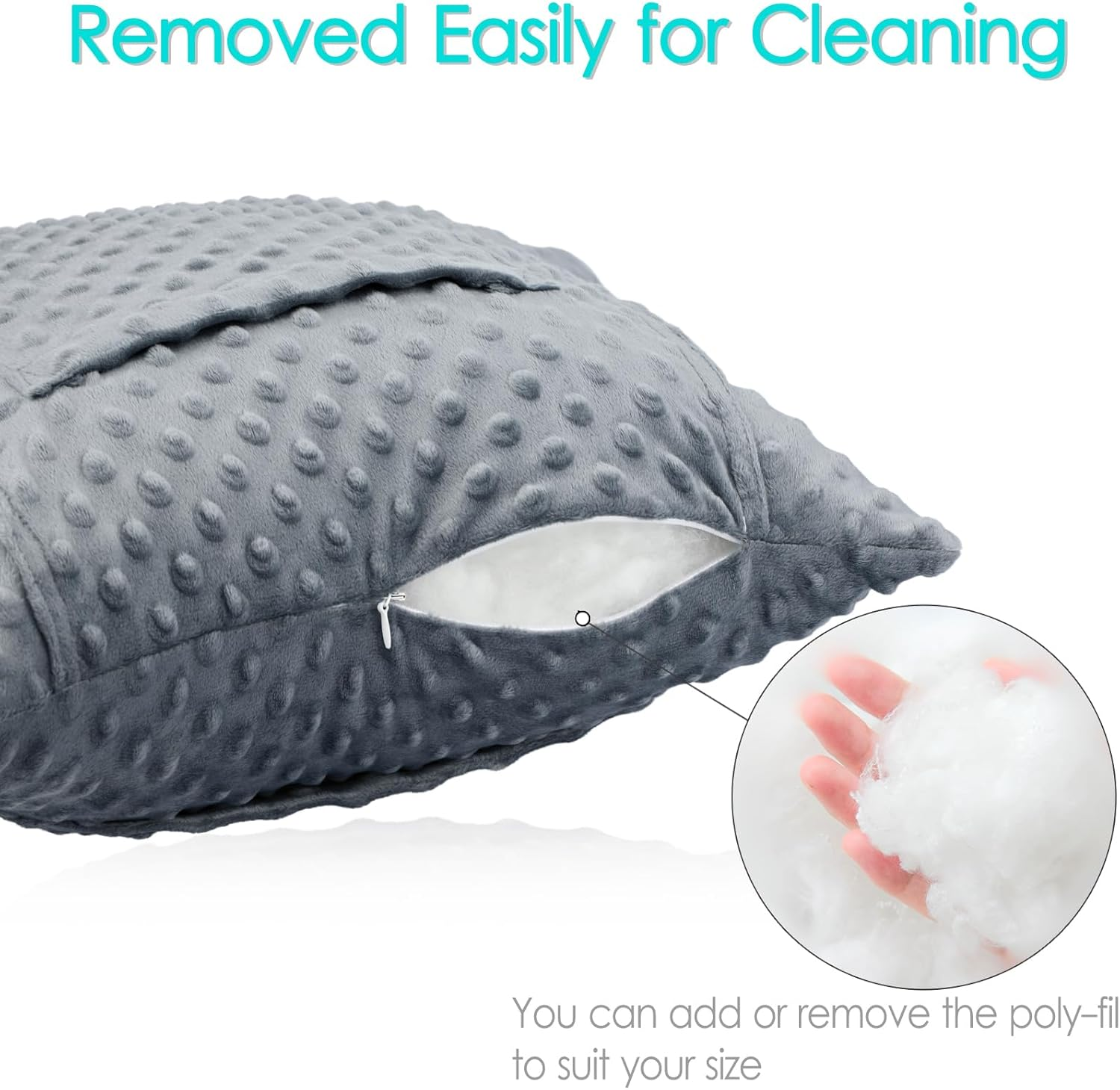 D. Cozy Star Shaped Hysterectomy Pillow with 2 Pockets for Abdominal Surgery Hysterectomy Recovery Must Haves Products Gifts Tummy Pillow with Hands Placement Pouch Minky Dot Dark Gray image number 1