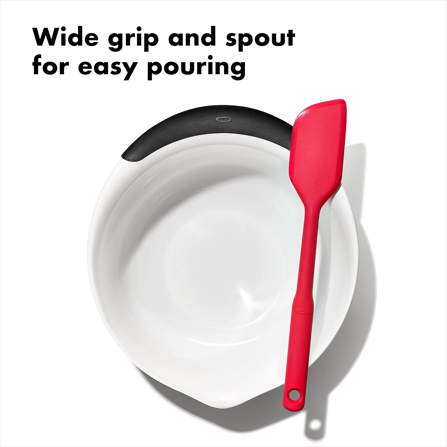 OXO Good Grips Mixing Bowl, White, 4.7 Litre