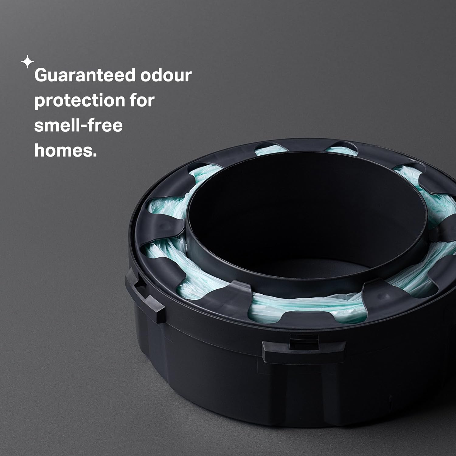 Tommee Tippee Twist and Click Advanced Nappy Bin Original Refill Cassettes, Exclusive Pack of 4, for Easy Refill and Great Value (Pack May Vary) image number 1