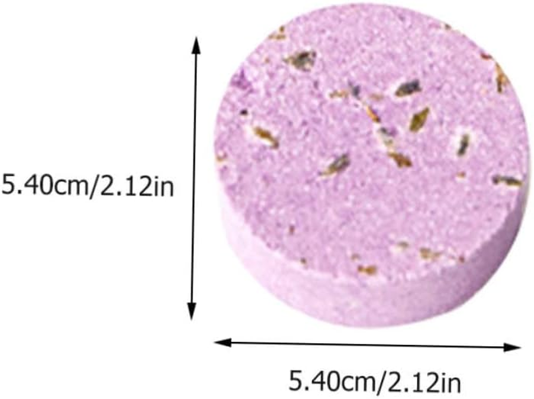 PLAFOPE 6Pcs Wildflowers Spa Aromatherapy Bath Tablets Hotel Bath Salt Tablets for Women image number 5