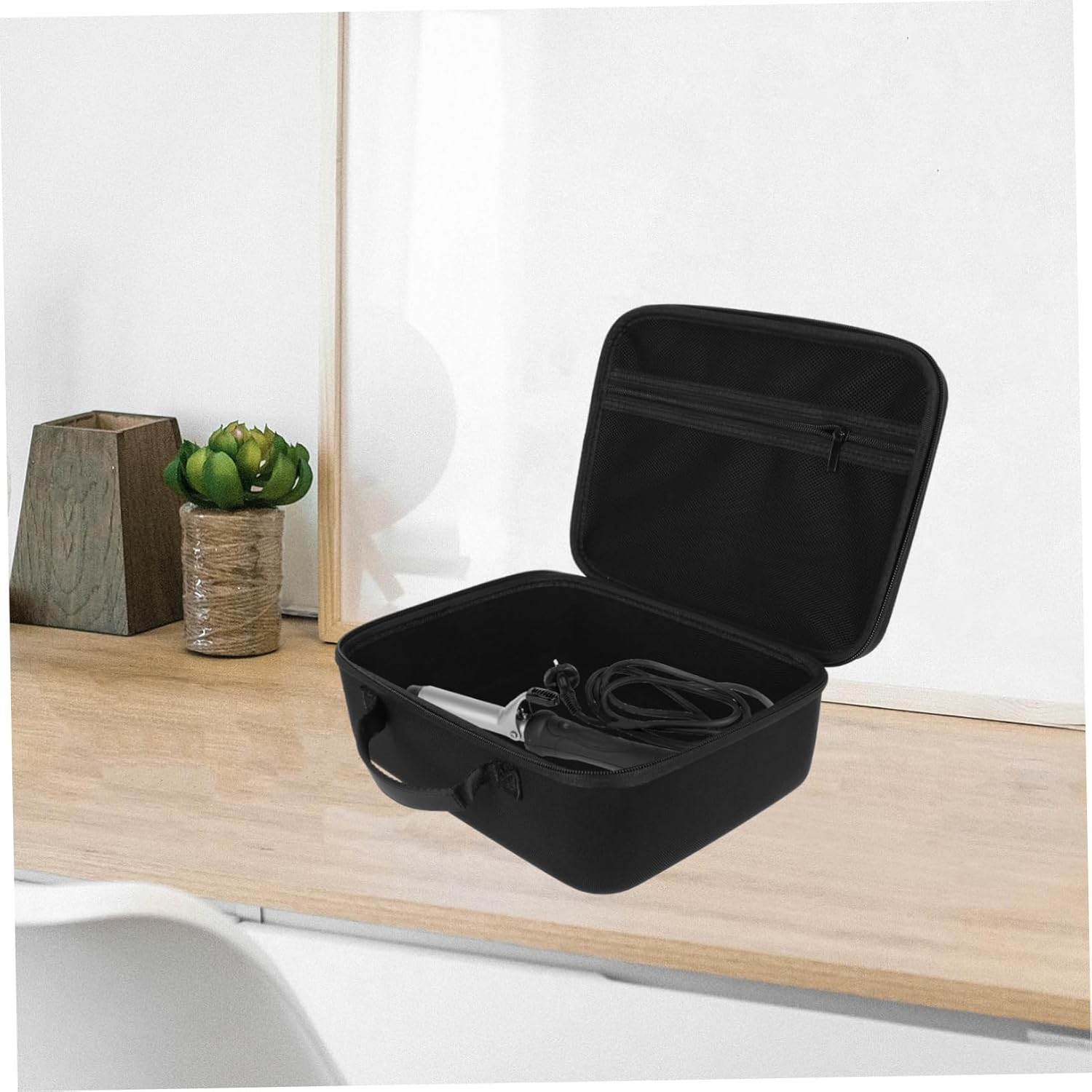 VICASKY Eva Case for Hair Dryer Portable Storage Bag Travel Dryer Holder Splashproof Design image number 1