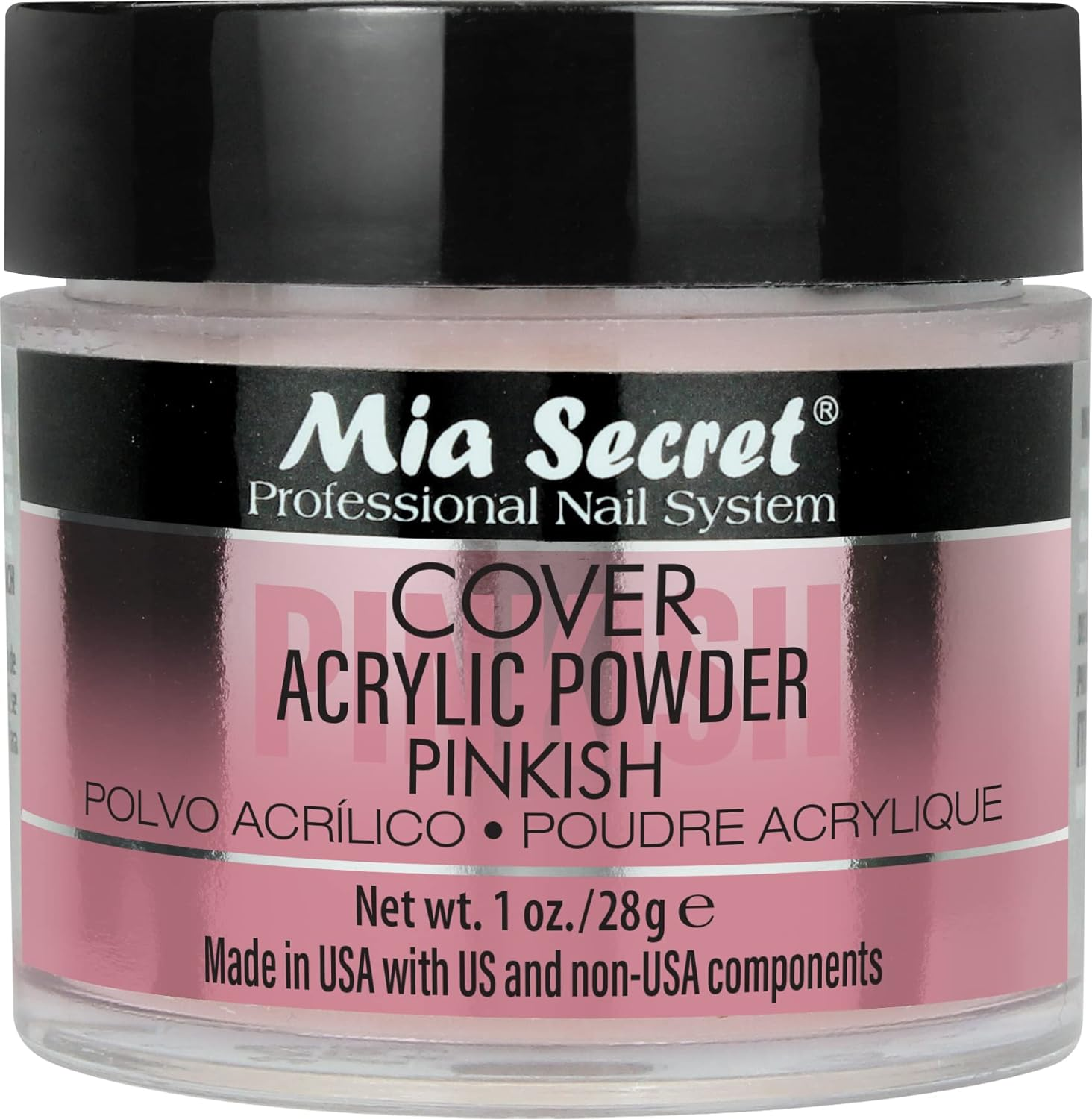 Mia Secret COVER PINKISH Acrylic Powder (1Oz) image number 6