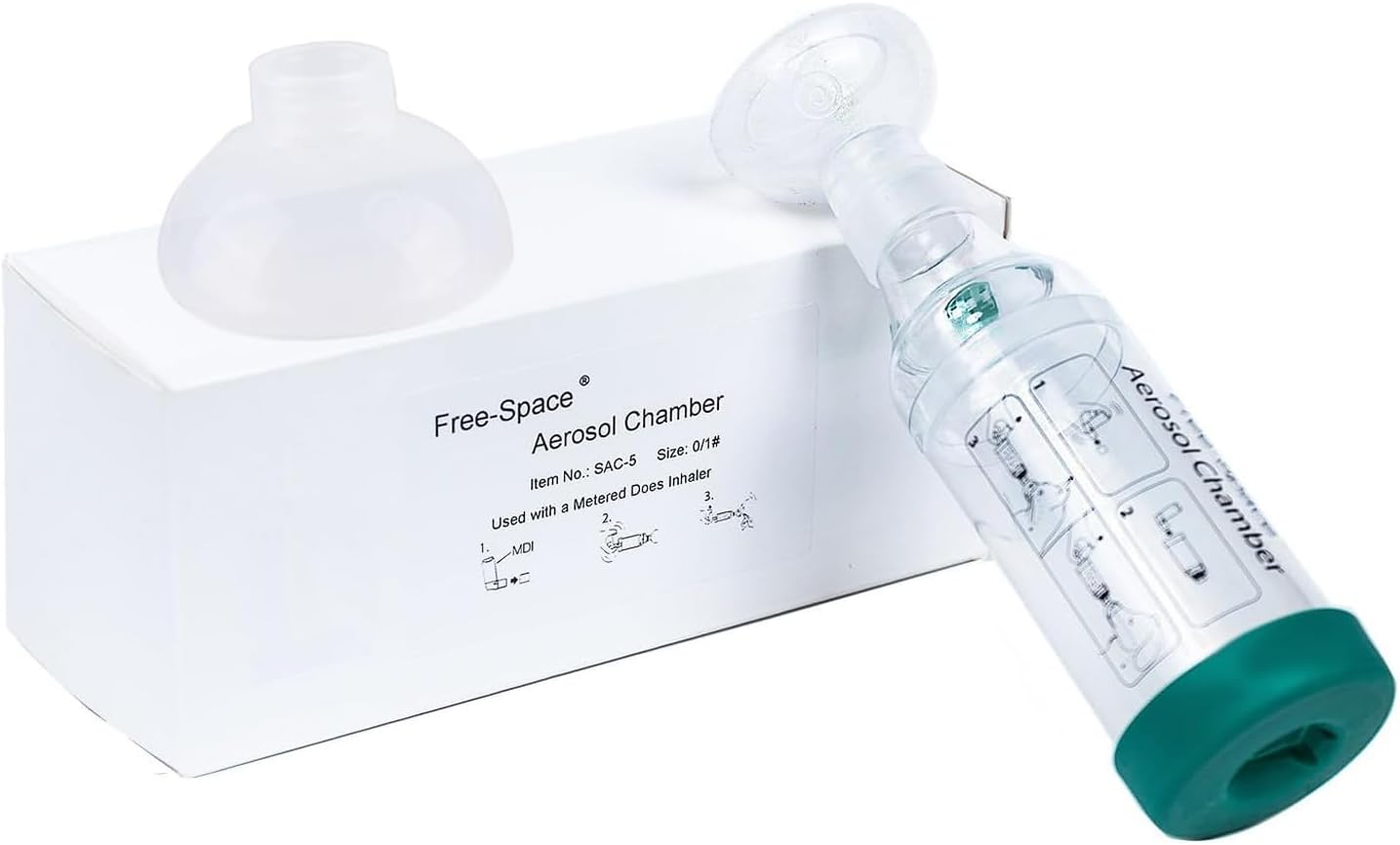 Cat Inhaler Spacerspecifically Design for Catswith round Shape Silicone Maskfeline Aerosol Chamber with Breathing Indicator ? Include 2 Mask for Best Fit (For Cat) image number 4