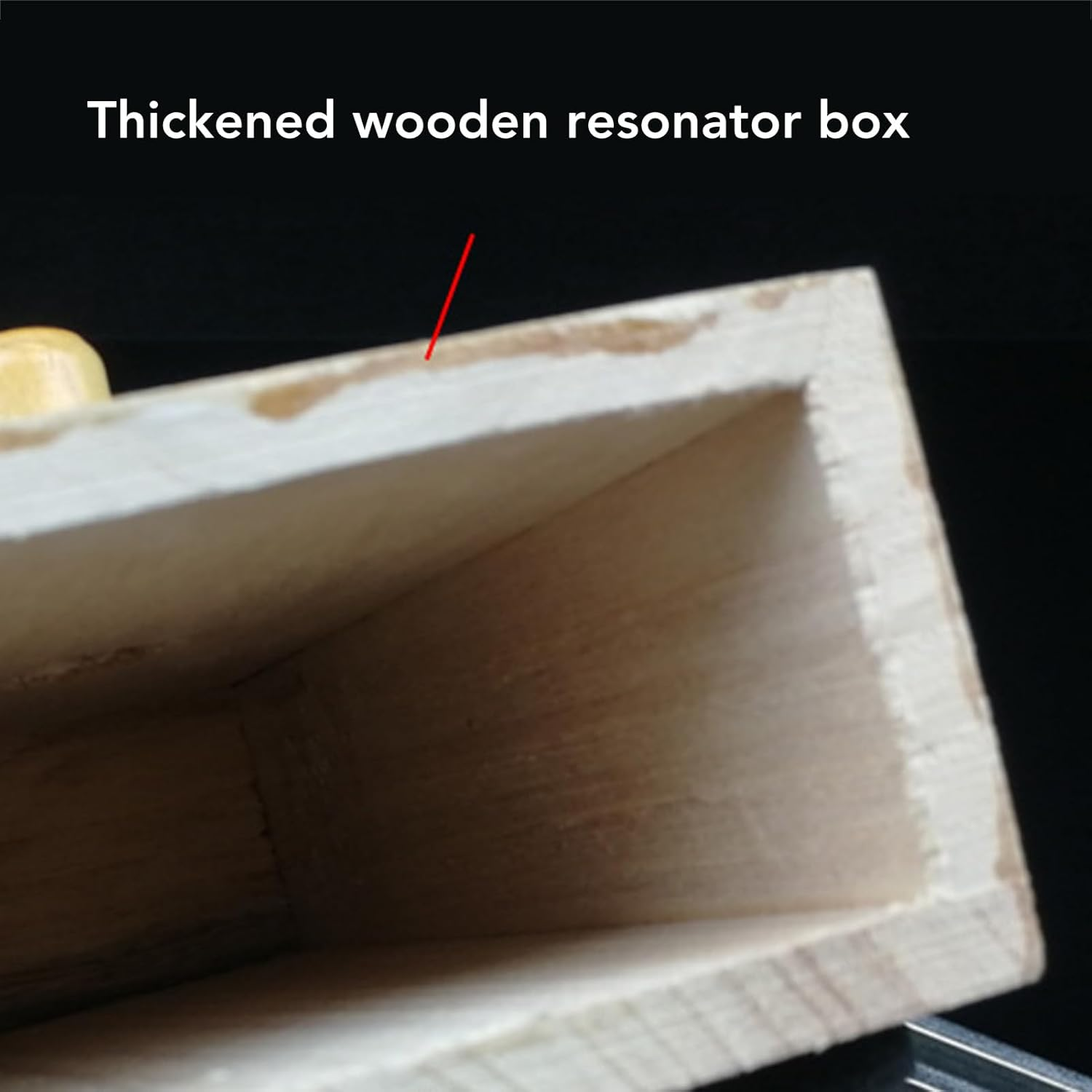 528 Hz Tuning Fork with Resonance Box, Guitar Tuner Tuning Fork with Hammer, Professional Portable Tuning Fork, for Sound Therapy, Yoga, Meditation image number 3