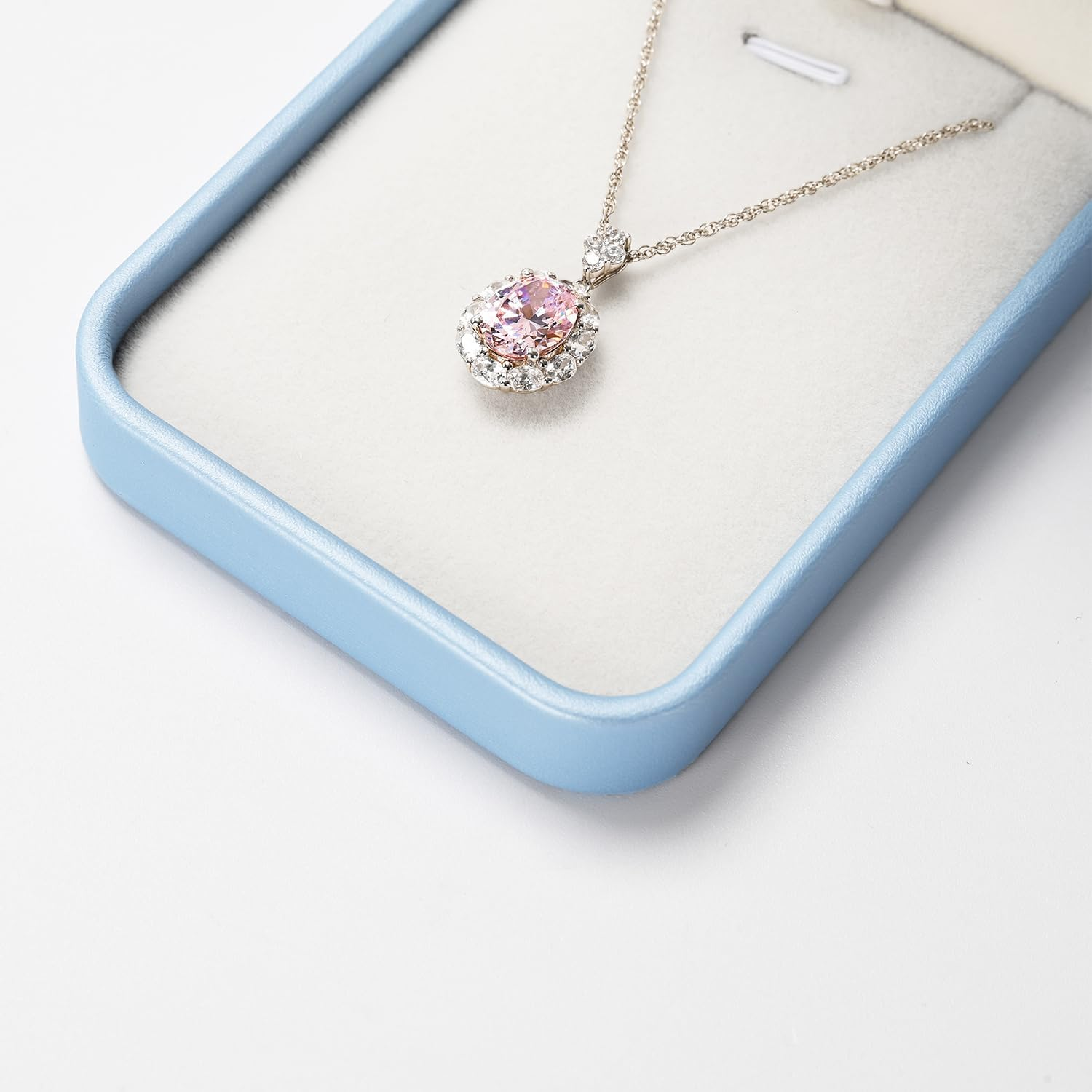 Oirlv Necklace Box Necklace Organiser Box for Birthday Engagement Wedding Anniversary Valentine'S Day image number 5