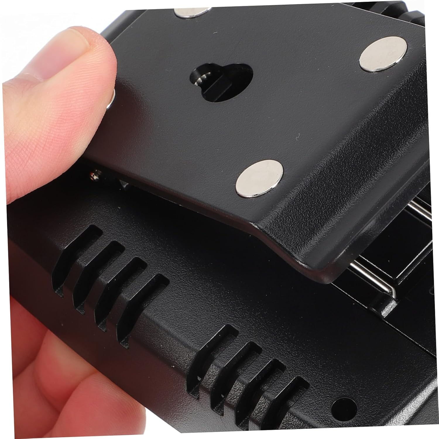 Alasum Digital Temperature and Humidity Monitor with Large Screen Display Indoor Thermohygrometer for Office Multi-Function Hygrometer Thermometer Showing and Calendar Compact Desktop image number 3