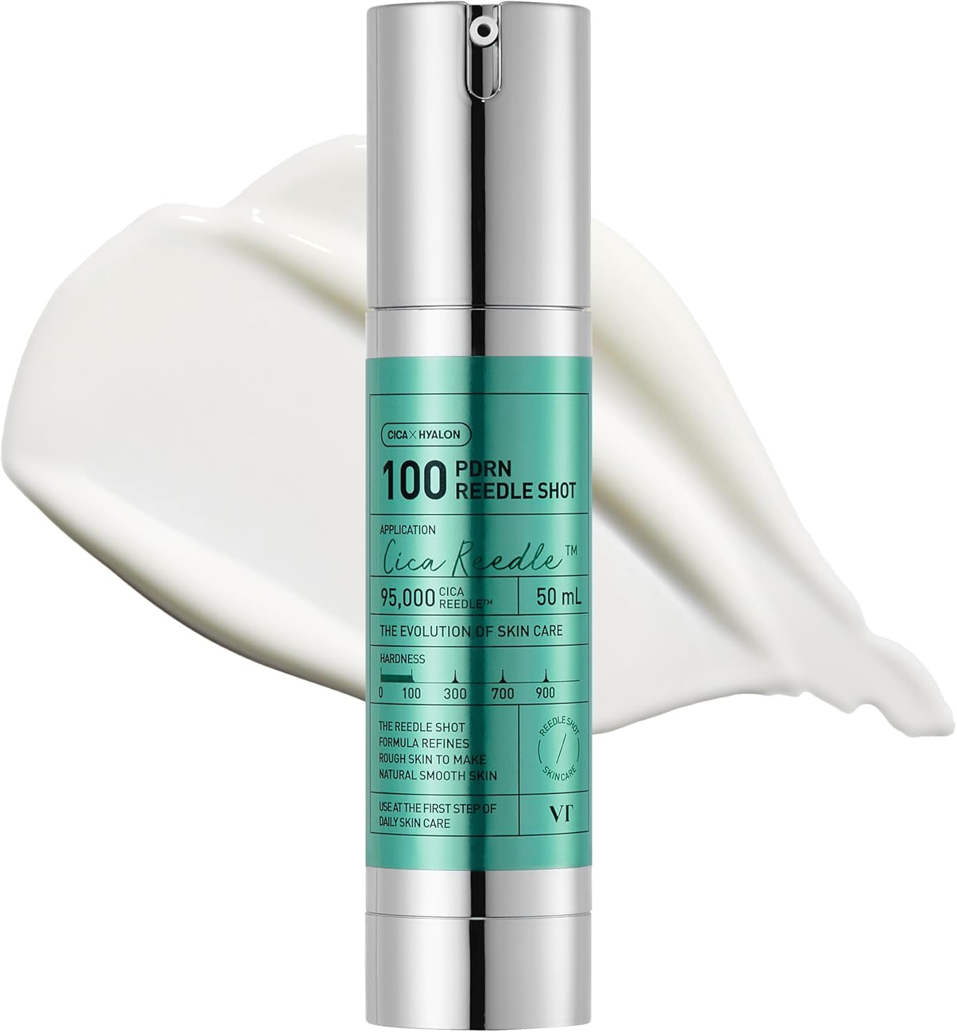 VT COSMETICS PDRN Reedle Shot 100, Spicule Microneedling Serum, Vegan PDRN, Centella Asiatica, Hyaluronic Acid, Exfoliating & Plumping for Glass Skin, Korean Liquid Skin Booster 1.69 Fl Oz (50Ml) image number 4