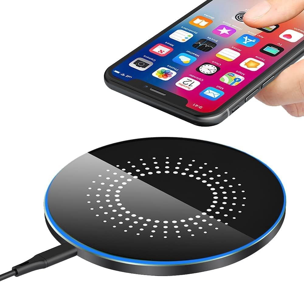 Wireless Charging Pad 20W, Fast Wireless Charger Wireless Phone Charger Compatible with Iphone 12/13/14/15/16, Inductive Charging Station Compatible with Samsung Galaxy S24/S23/S22/S21/Google Pixel image number 4