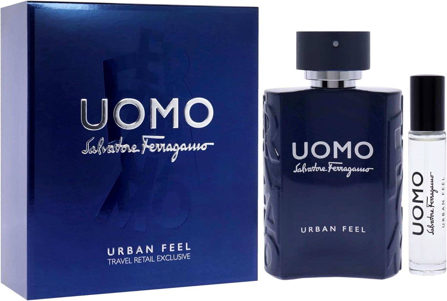 Salvatore Ferragamo Uomo Urban Feel for Men 2 Pc Gift Set 3.4Oz EDT Spray, 0.33Oz EDT Spray image number 1