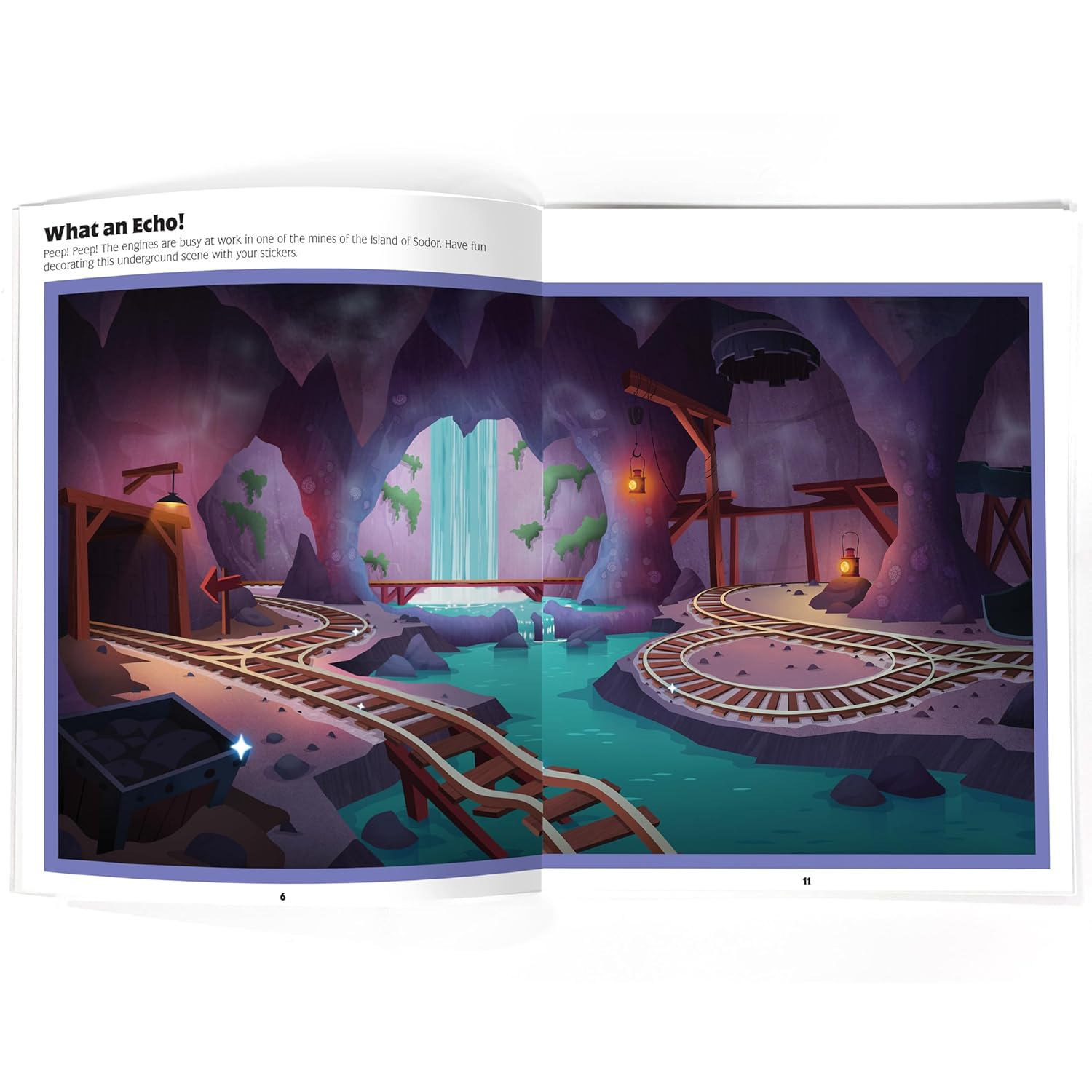 Thomas & Friends Sticker Book Treasury - Activity Books for Kids, 350 Reusable Stickers, 96 Pages of Fun image number 6