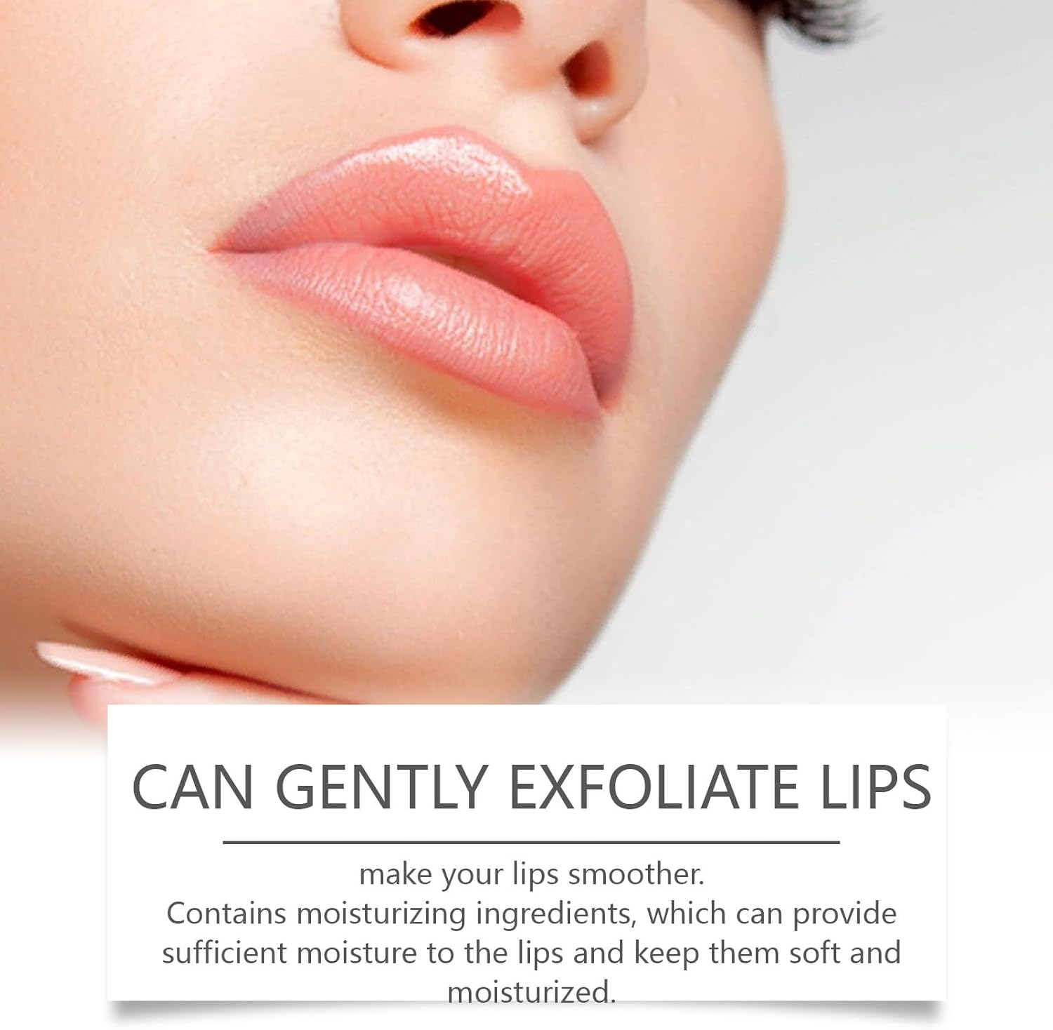 Exfoliating Lip Scrub, Lip Contouring, Ingredients Formulated to Be Gentle and Provide a Lightweight Feel with a Smooth, Non-Tacky Texture That Protects Lips from External Environmental Damage image number 6