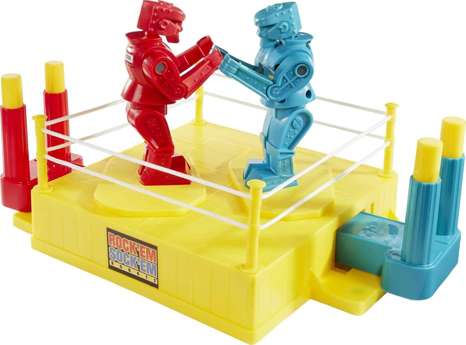 Mattel Games Rock 'Em Sock 'Em Robots: Action Figure Game for Kids, 2 Players image number 1