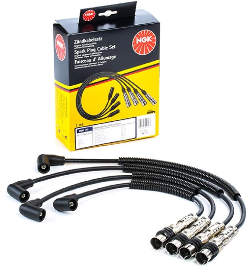 NGK 44316 Ignition Cable Set, Black image number 1