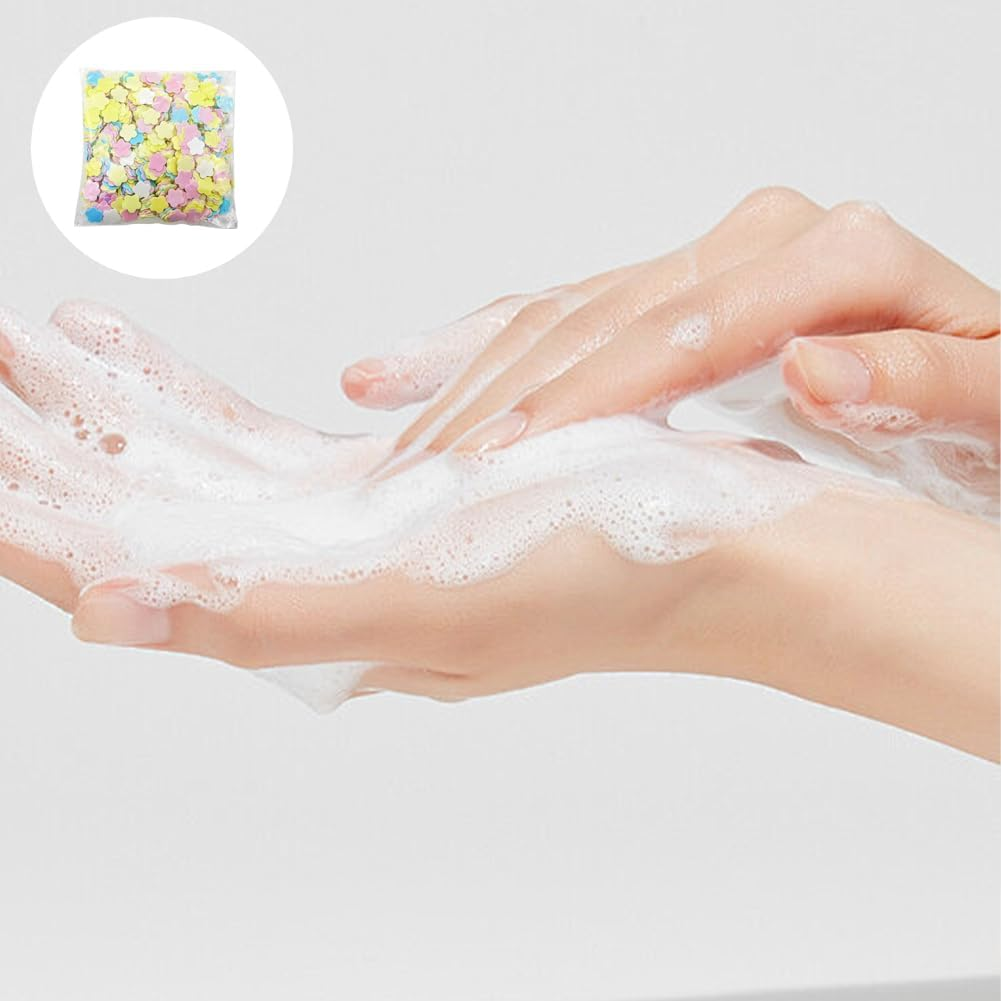2000 Sheets Portable Disposable Paper Soap, Colorful Disposable Paper Soap, Different Scented Mini Fresh Petal Hand Wash Sheets, Scented Mini Soap Sheets (With 2 Storage Boxes)