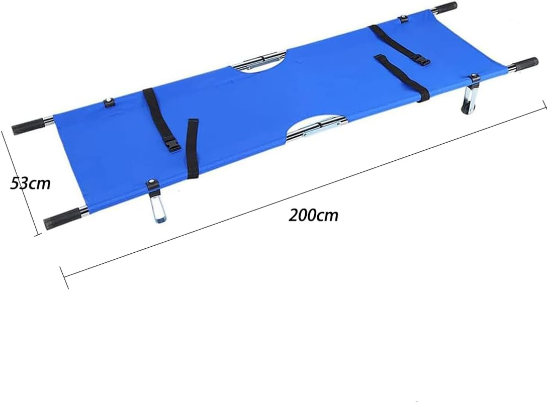 Foldable Stretcher Flexible Medical Folding Transport Stretcher,With Heavy Duty Handles and Stable Feet for Patient Transport,Portable Folding Stretcher for Medical Emergency,Portable Stretcher image number 5
