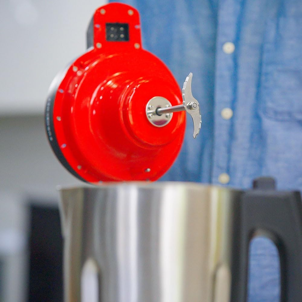 EUROCHEF Soup Maker and Blender, Self-Cleaning, Stainless Steel image number 4