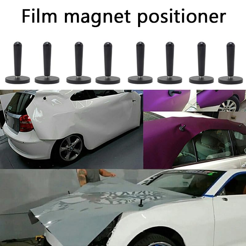 WADY 8Pcs Vehicle Car Wrap Gripper Magnets Holder - Sign Making Graphic Vinyl Magnet Holder,Secure Graphic Magnet Bracket for Car Wrapping, Decals & DIY Projects image number 3