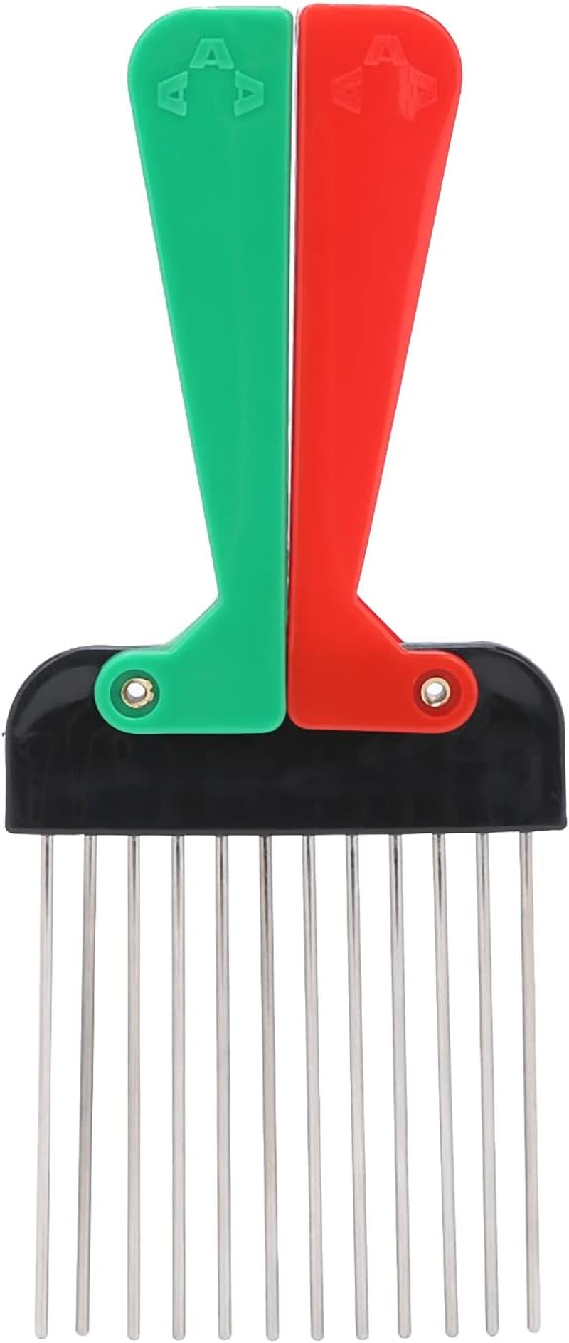 Hair Pick Comb Foldable Professional Hairdressing Detangle Styling Tool Accessory for DIY Home Afro Hairdressing Salon