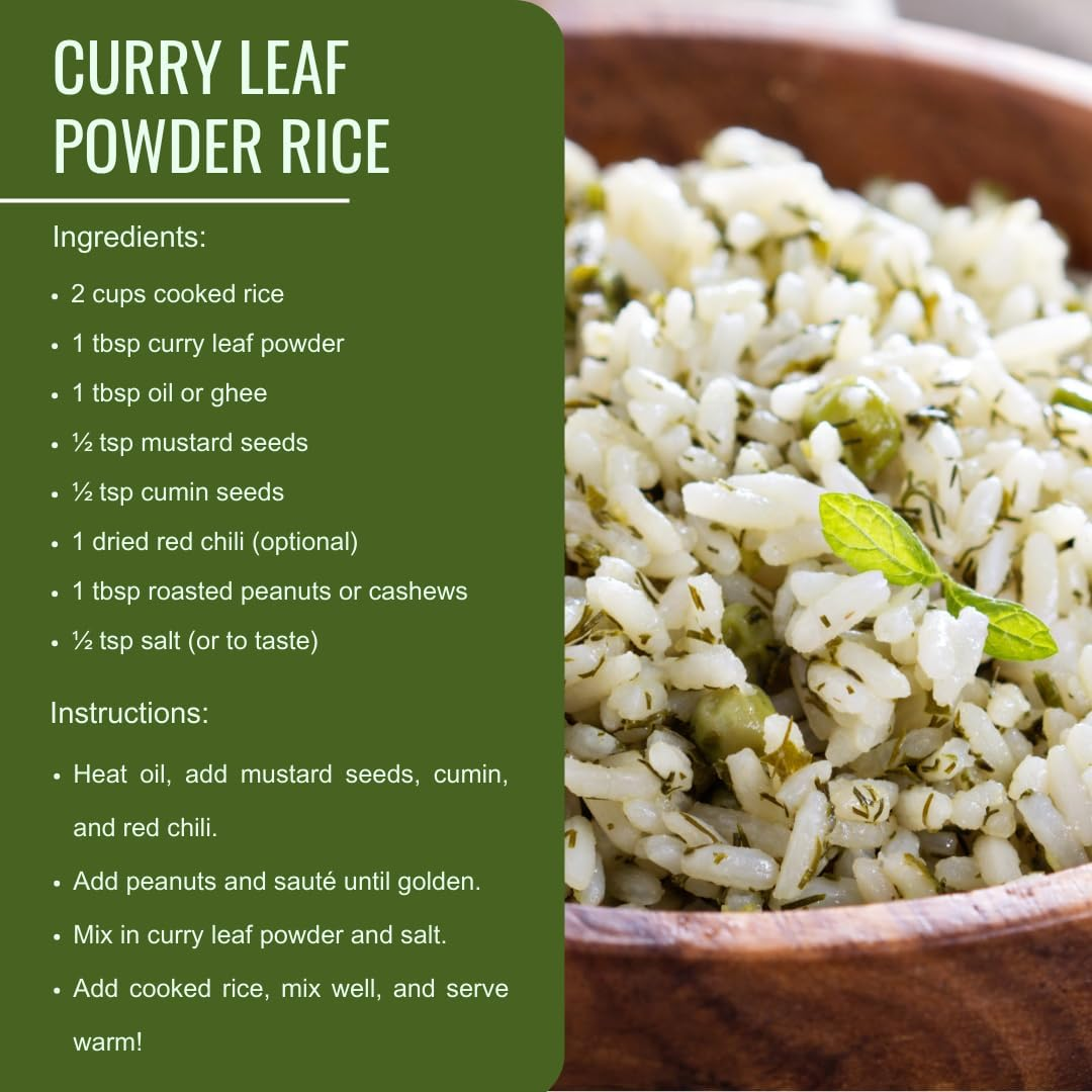 Flavour Drum Curry Leaf Powder, 200 G image number 2