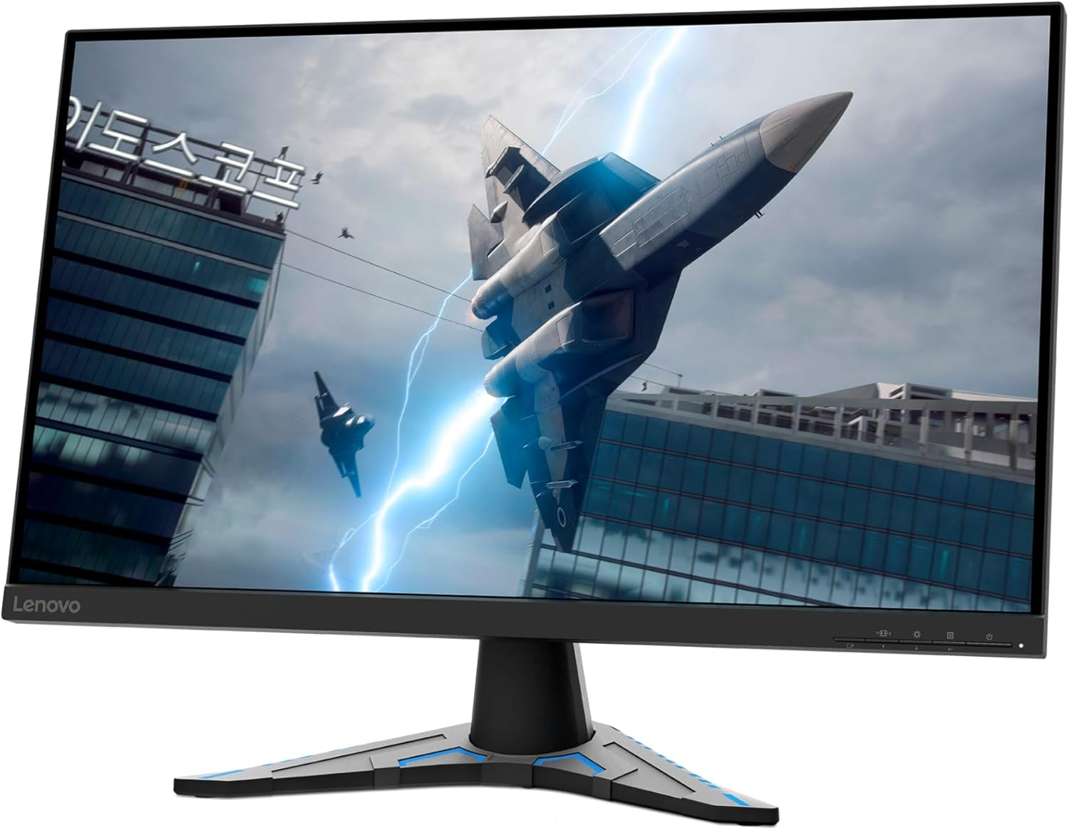 Lenovo G27Qe-28 Gaming Monitor - 27-Inch, WLED, 100Hz, Ergonomic Design, Eyesafe Display, AMD Radeon Freesync, Raven Black, 66E2GAR1AU image number 4