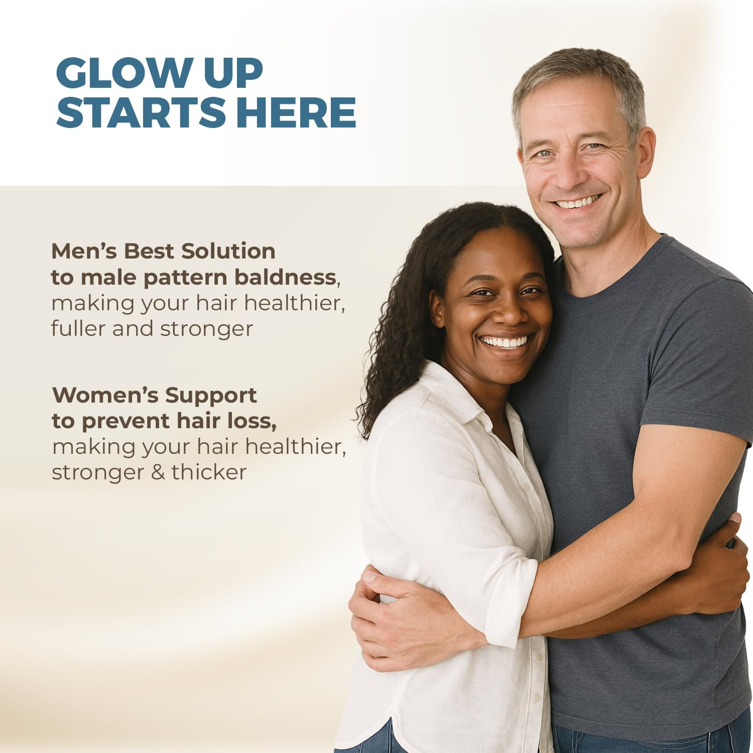 Topical Ecklonia Cava Hair Serum for Hair Growth, Flexible-Hold Hair Liquid Gel for Women & Men, Hair Volumizer for Fine Hair & Other Types, Styling Hair Loss Products W/Msm & Biotin, 4Oz image number 1