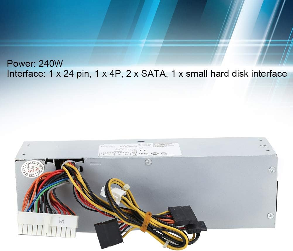 240W Replacement Power Supply for DELL Optiplex 3010 7010 9010 SFF/390 790 990 SFF, Strong and Sturdy image number 3