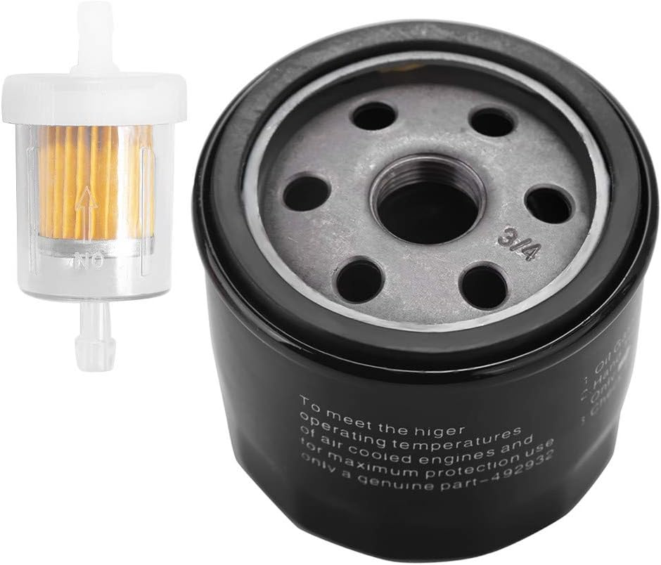 Oil Filter for John Deere D100 D105 D110 D120 D125 D130 D140 D150 D155 D160 D170 Lawn Tractor Replace# AM119567 AM125424 GY20577 LG4153 LG492932S image number 1