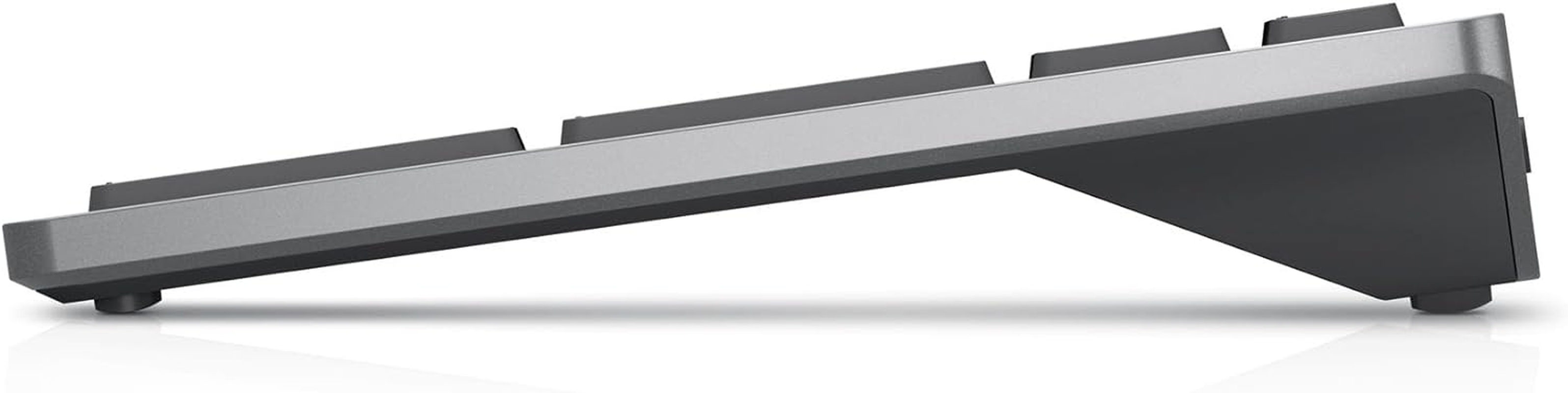 Dell Wireless Keyboard - KB740, Titan Grey, Full-Size, QWERTY US, Scissor Keys, (2.4 Ghz & Bluetooth 5.0), up to 36 Months Runtime &ndash; Long-Lasting Battery, Elevated Typing image number 2