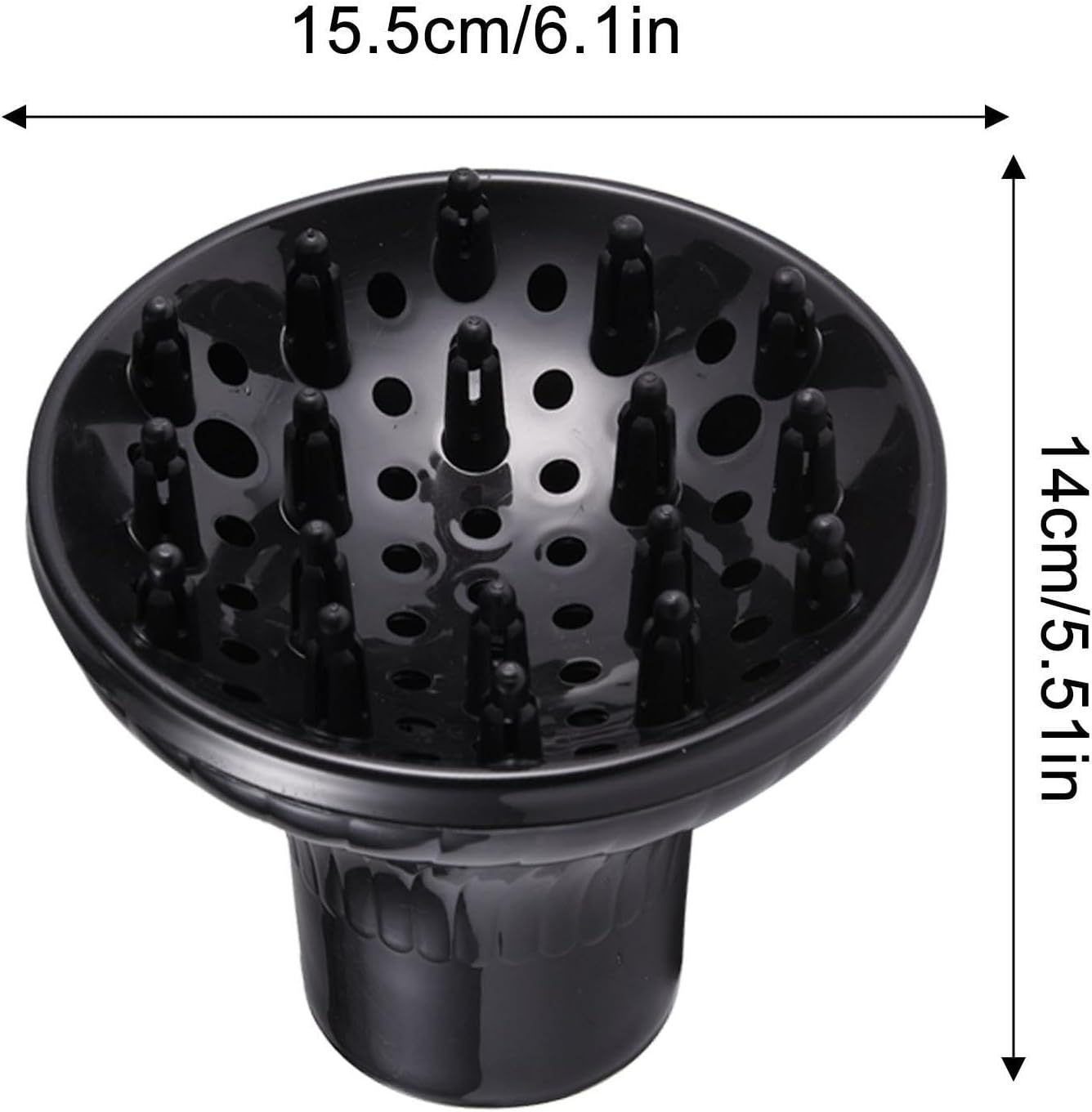 Hair Diffuser Blow Dryer | Universal Hair Diffuser Attachment for Dryer,Salon Tool for Wavy Straight for Barbershop Toilet, Bathroom