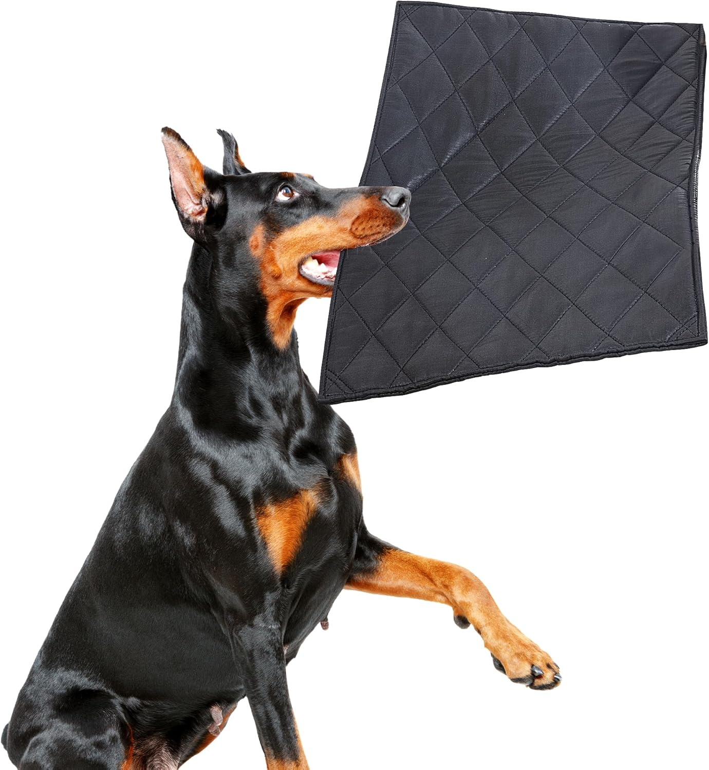 MABOZOO Durable Chew Proof Dog Bed, Tough Indestructible Crate Mat for Aggressive Chewers, Washable Waterproof Pet Bed for Medium Dogs, Black 22X35 In image number 6