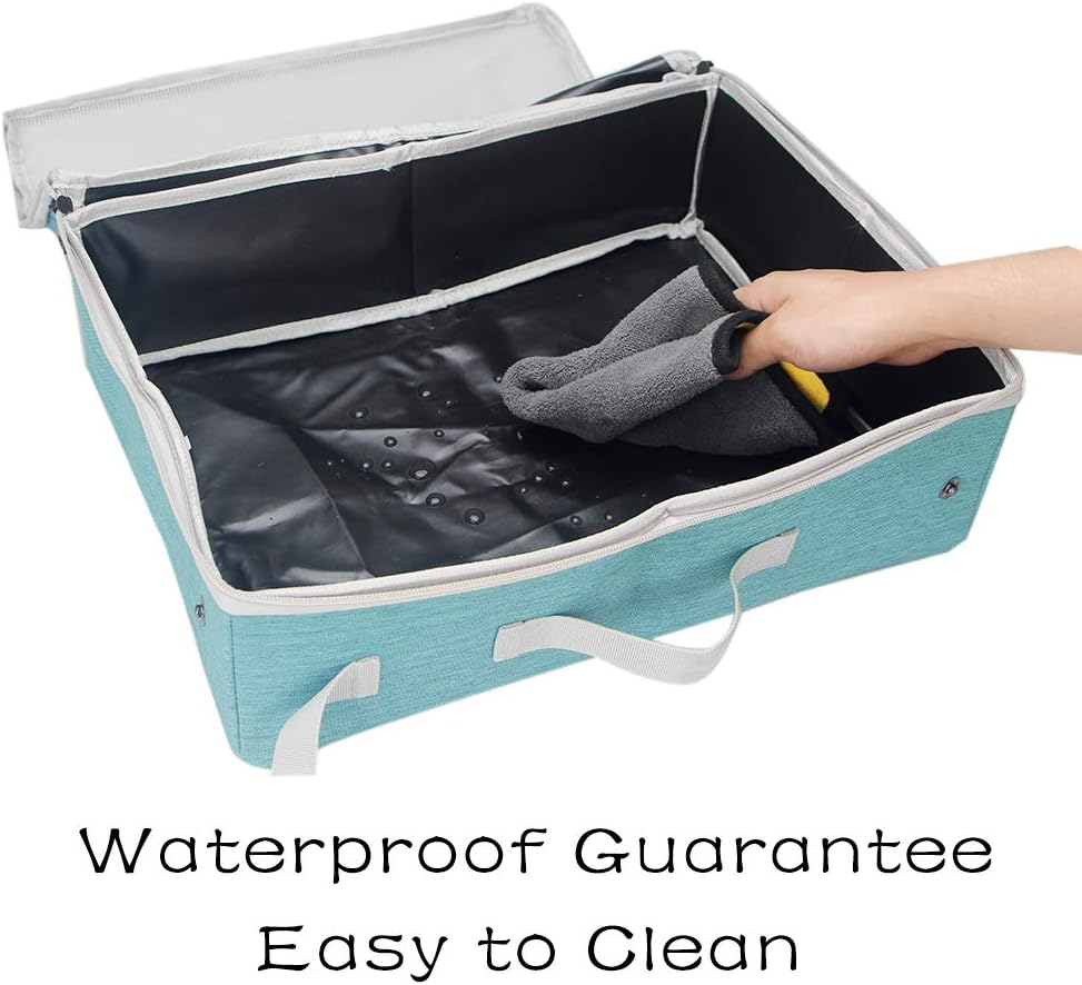 Cat Travel Litter Box, Portable Litter Box for Traveling and Outdoor Adventure, Collapsible and Space Saver (Grey) image number 1