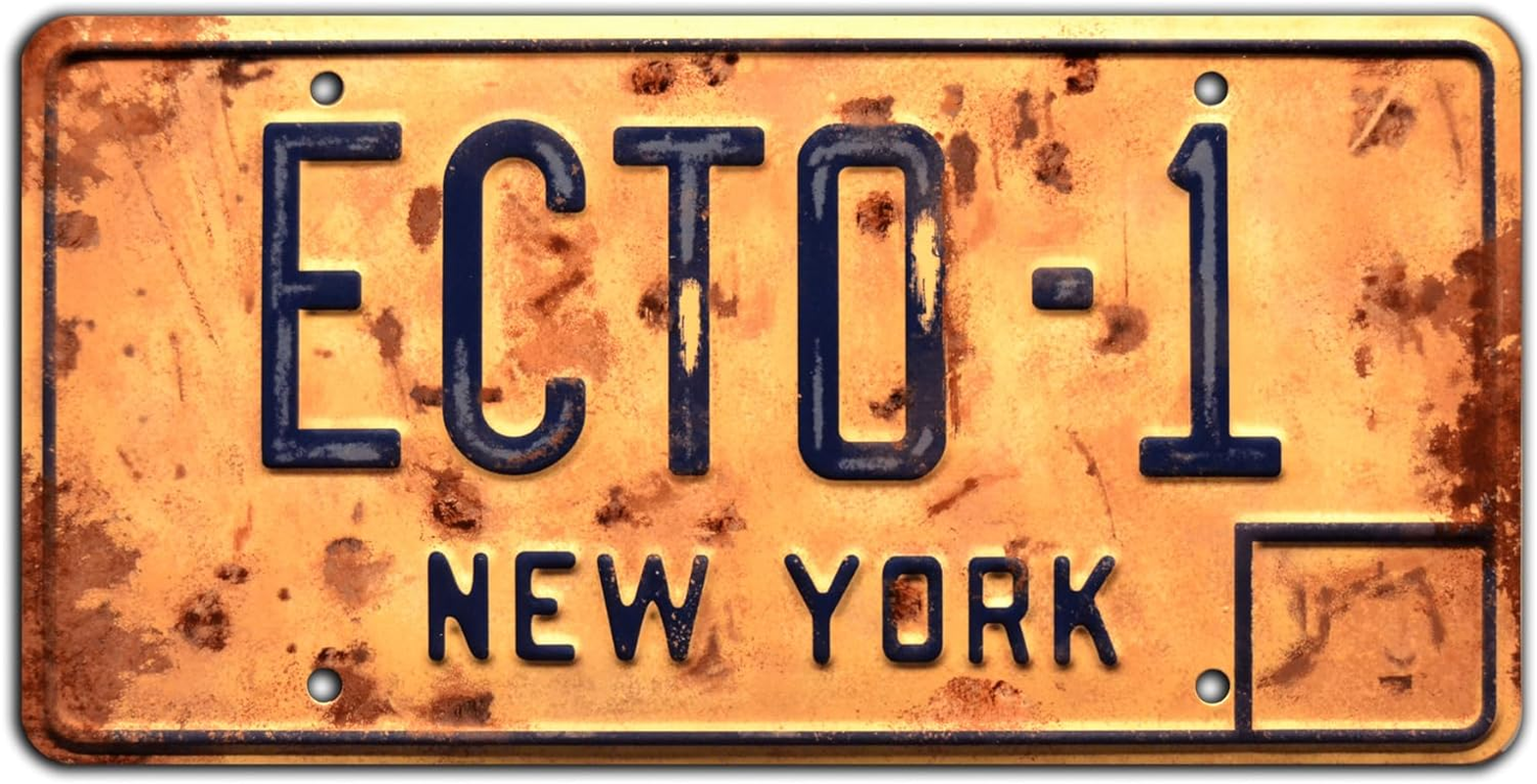 Ghostbusters: Afterlife | ECTO-1 | Metal Stamped License Plate image number 5