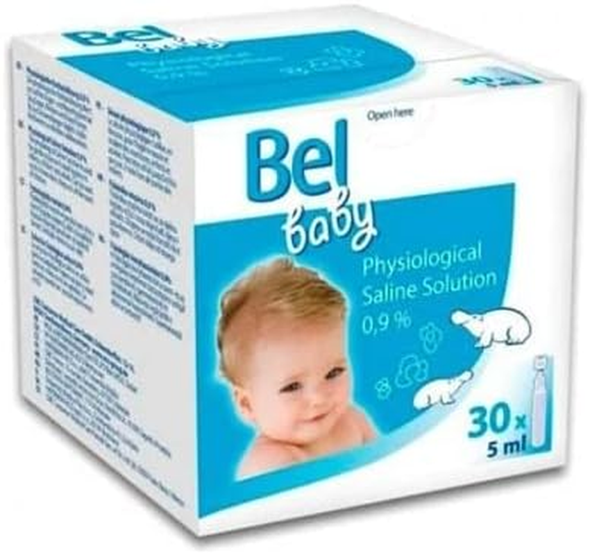 Bel Baby Physiological Saline Solution Ampoules 5 Ml - Pack of 30