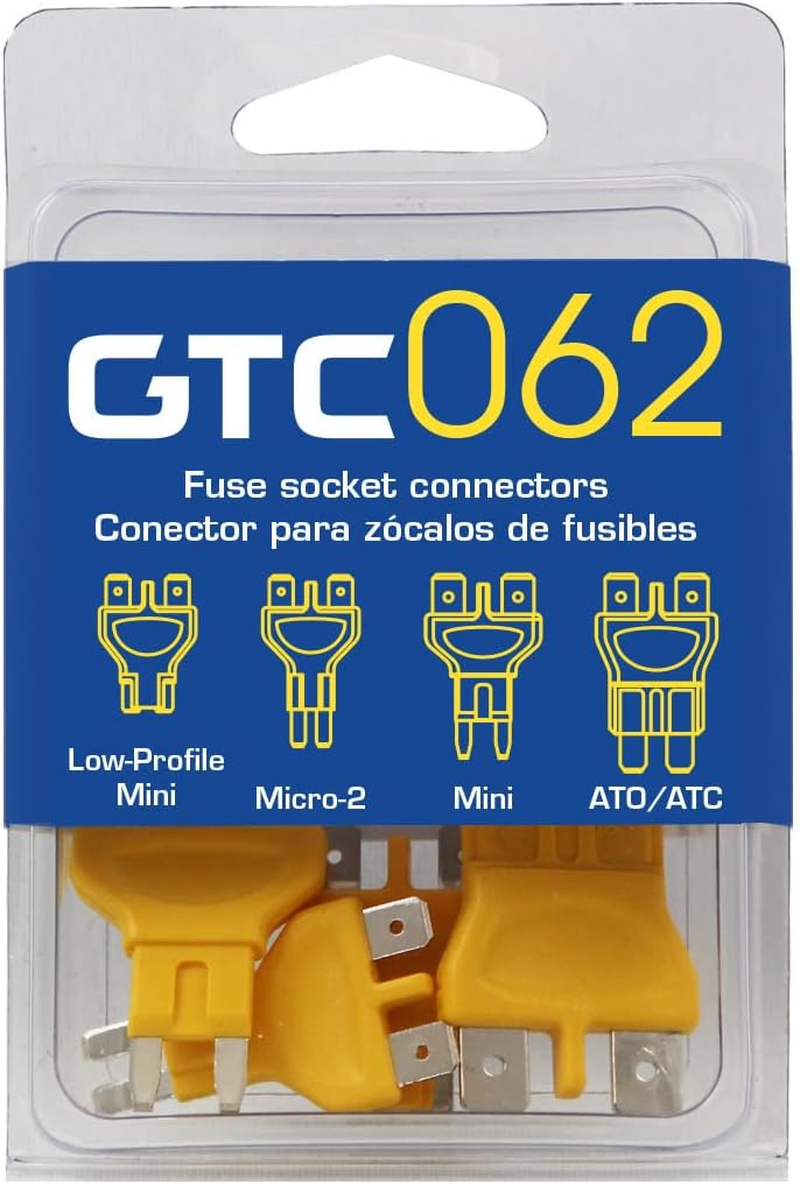 GTC062 Fuse Socket Connector Kit by GTC, General Technologies Corp, Yellow image number 4