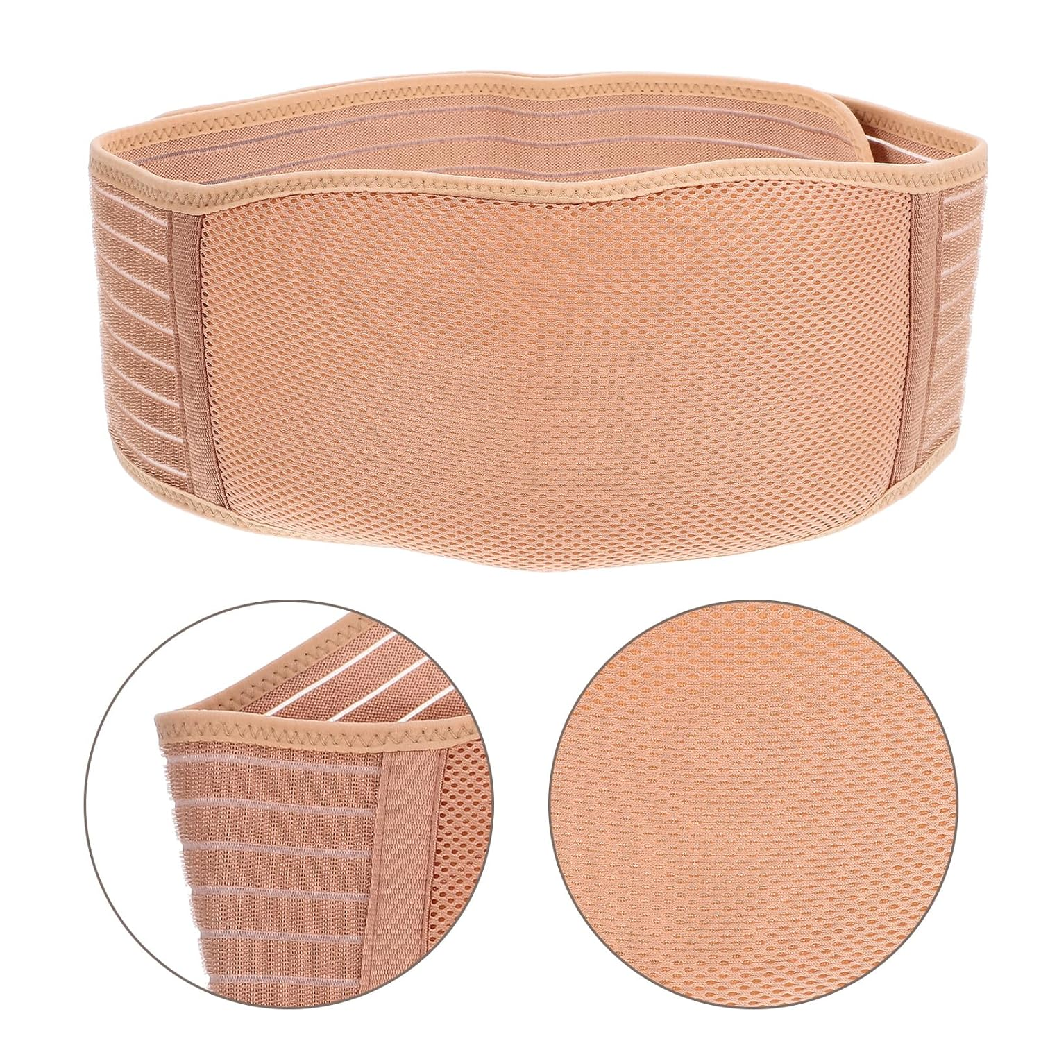 Maternity Belly Support Band for Pregnant Women Pre-Pregnancy Waist Back Abdomen Support Adjustable Breathable Belly Band for Pregnancy Comfort image number 2