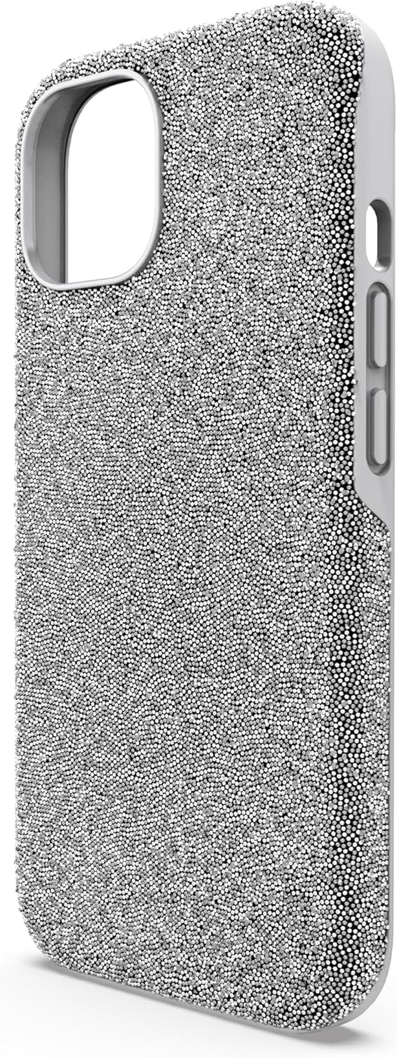 Swarovski High Smartphone Case for Iphone 15, Silver Phone Case with Radiant Crystals image number 4