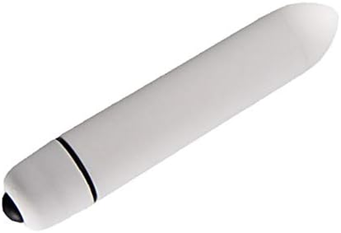 Vibration 10 Mode Can Charges Bomb Waterproof -Men'S and Women'S Women'S 10 Frequency Vibration Vibration and Eradication Bullets 7 Battery Quiet Vibration Waterproof Massage Device Adult Toys (White) image number 3