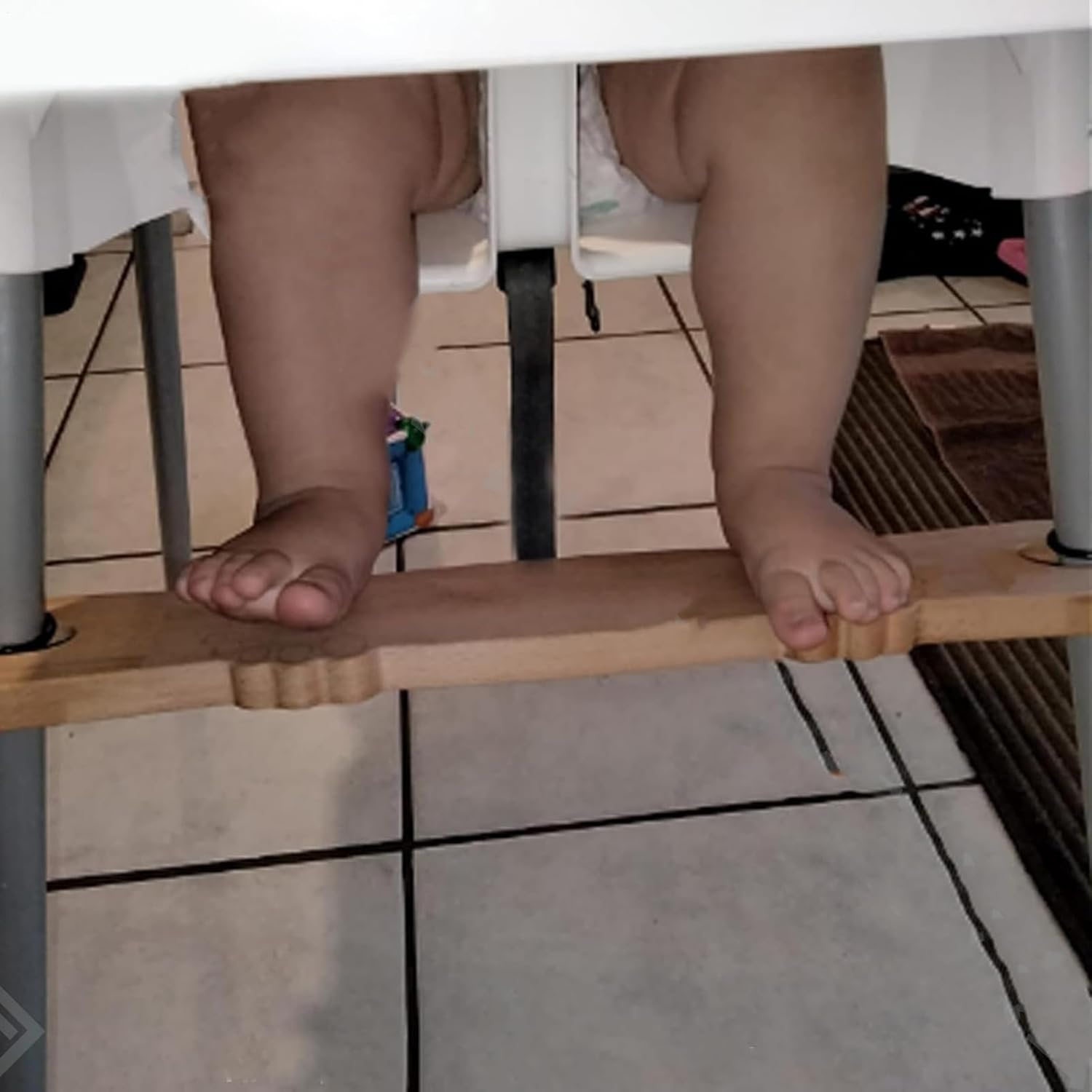 High Chair Foot Rest, Adjustable Non-Slip Baby Highchairs Footrest, Universals Foot Rest Highchair Accessories for Antilo P and Most High Chair - 01 image number 6