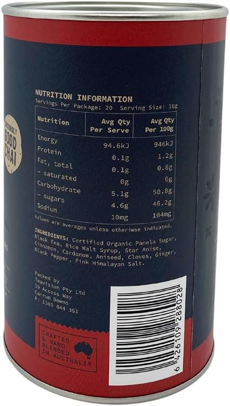 Chai Lords Chai Lords Loose Leaf Vegan Chai, 200 G, Chai