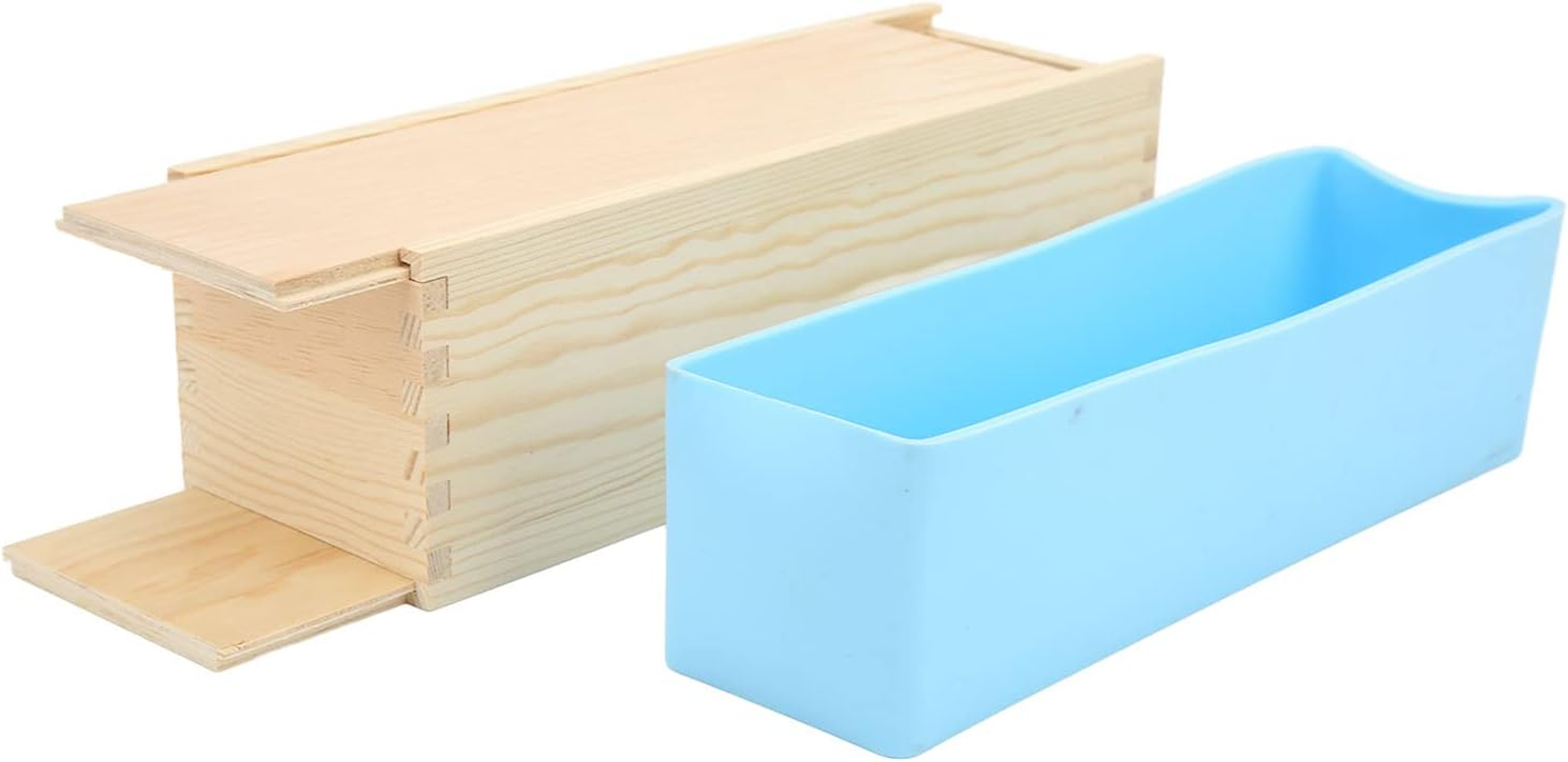 Rose Handmade Soap Silicone Mould Set Toast Sky Blue Homemade Soap Making Kit for DIY Soap image number 6