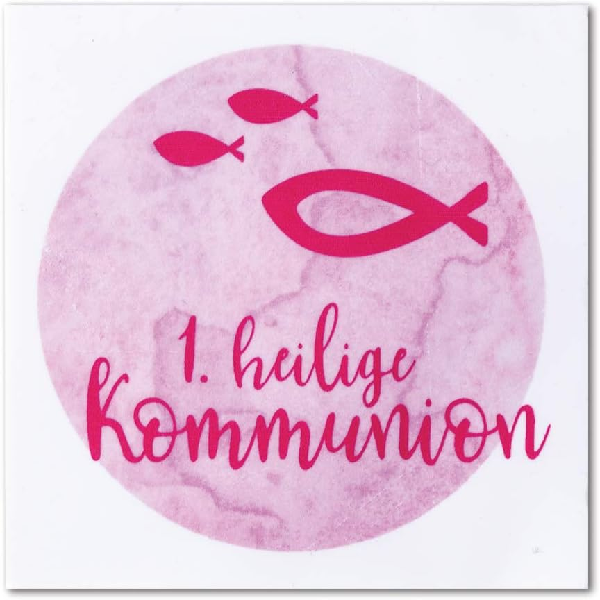 Rayher Wax Motif Watercolor-Holy Communion, Light Blue, 6,7X6,7Cm