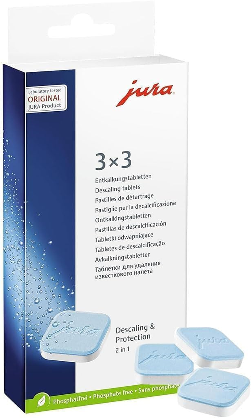 9 Tablets Descaling Tablets for Jura Coffee Machines - 1 Pack image number 2
