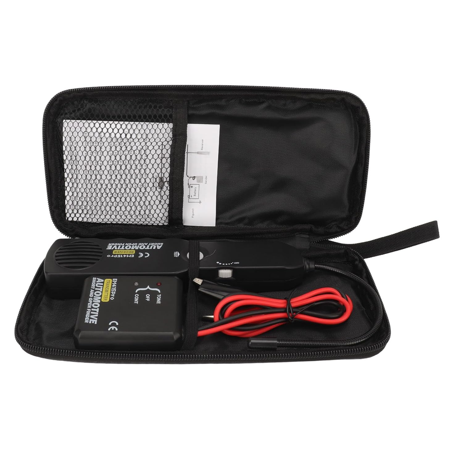 Zerodis Automotive Short Open Finder, Wire Breaker DC Buzzer Indicator Light Car Cable Fault Tracker Flexible Probe Circuit Finder Suitable for Trucks Tractors Boats Repairing image number 2