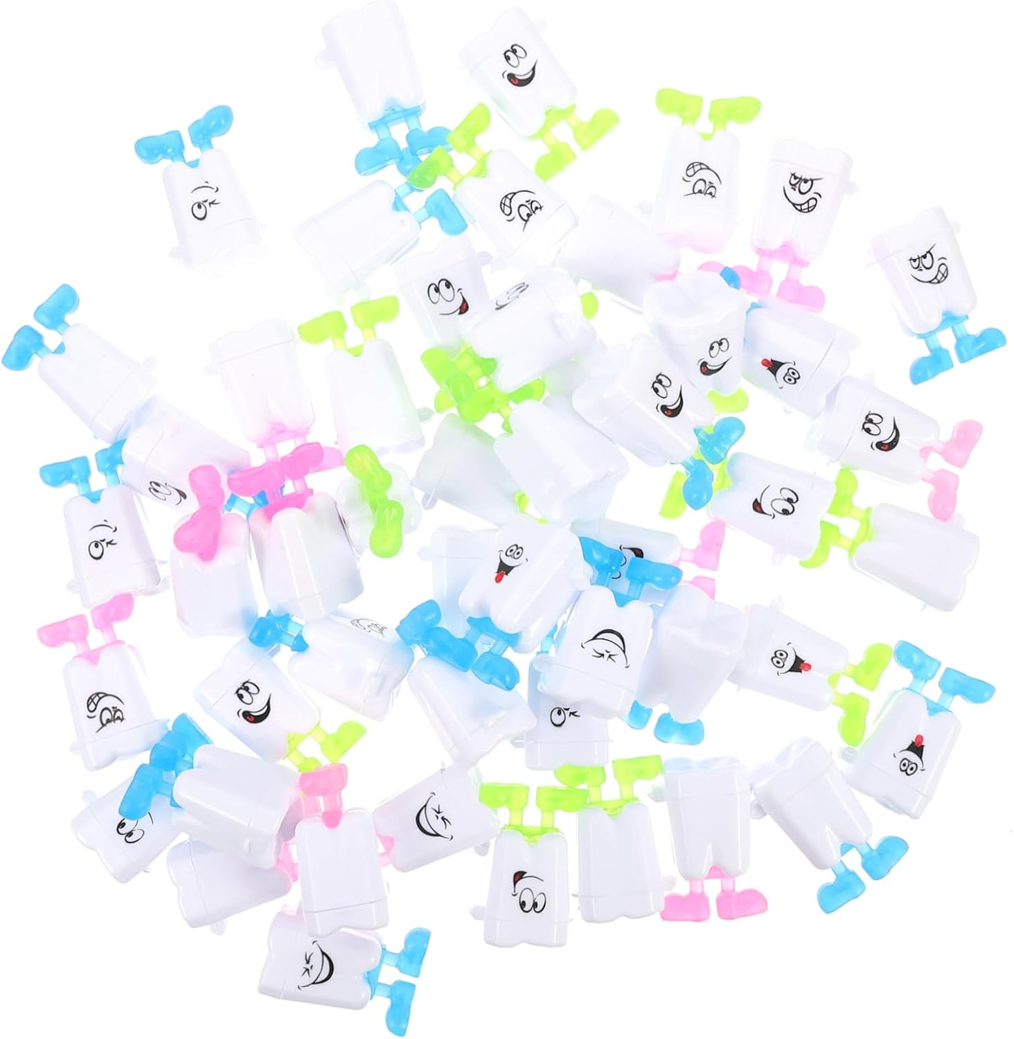 Abaodam 50Pcs Tooth Storage Box for Keepsake Organizer for Growing Teeth for Christening Christmas Birthdays More Durable Design for Safe Preservation image number 3